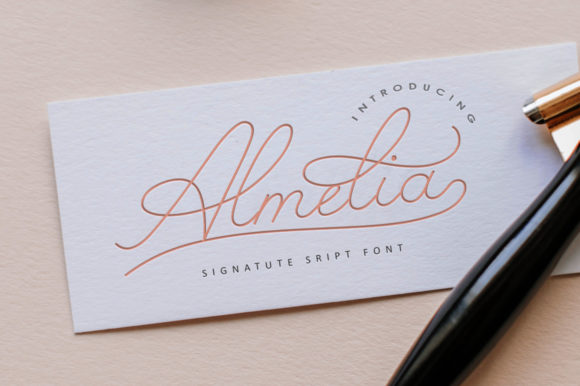 Almelia: A Luxury Handwritten Font for Branding