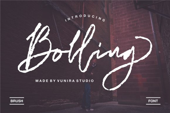 Bolling: A Timeless Script Font for Modern Web Design