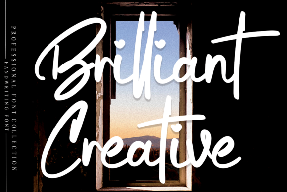 Brilliant Creative: A Handwritten Font for Your Brand