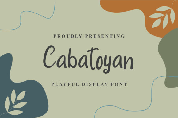 Cabatoyan: A Playful Handwritten Font for Branding