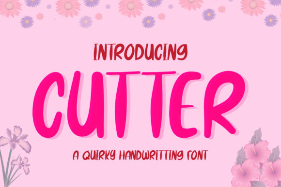 Cutter: A Jolly Handwritten Font for Crafters