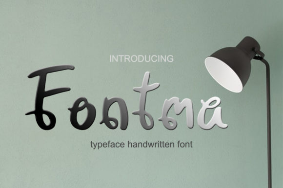 Fontma: A Modern Handwritten Typeface for Web Design