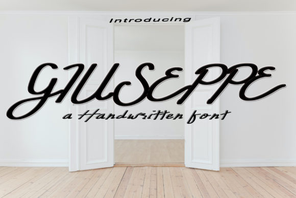 Giuseppe: A Handwritten Font for Modern Web Design