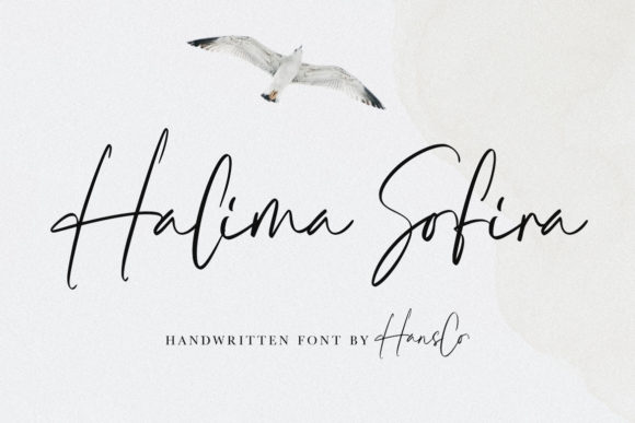 Halima Sofira: The Handwritten Font for Campaigns