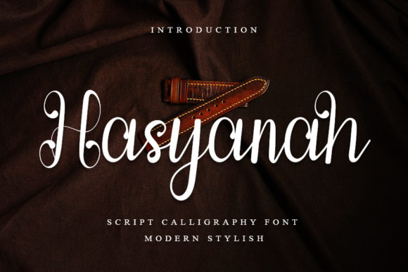 Hasyanah: A Delicate Handwritten Font for Brand Identity