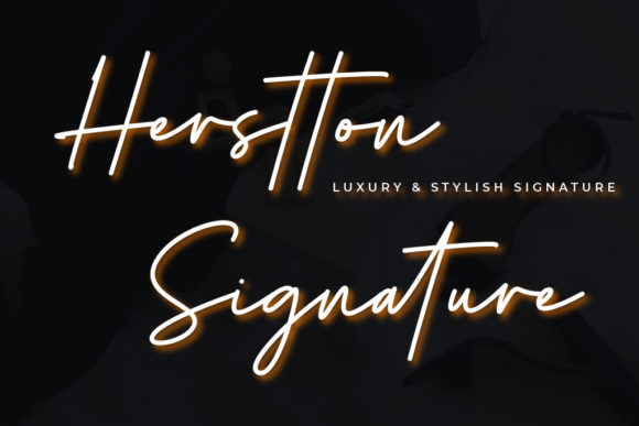 Herstton Signature: The Perfect Script Font for Marketers
