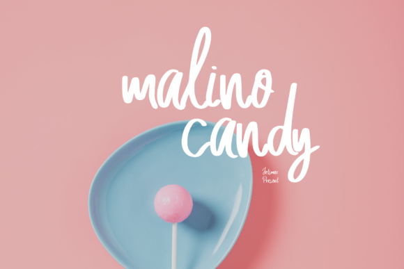 Malino Candy: A Handwritten Font for Web Design