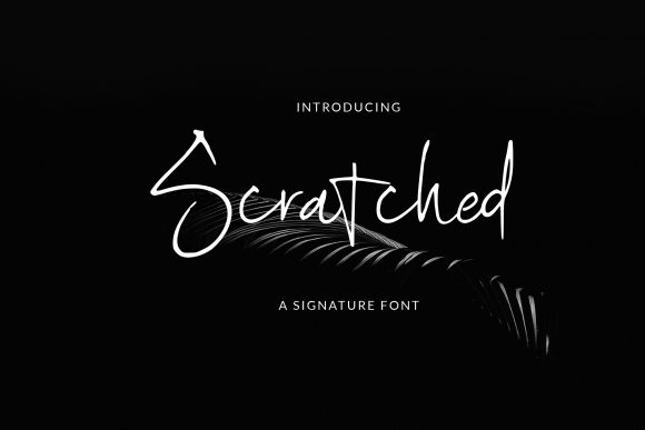 Scratched: A Premium Handwritten Font for Web Design