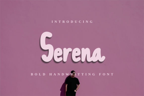 Serena: A Modern Script Font for Editorial Design