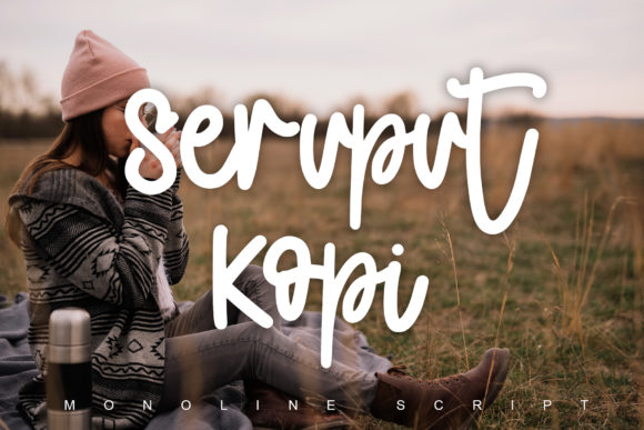 Seruput Kopi: A Review of This Elegant Script Font