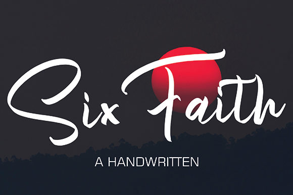 Sixfaith: A Dazzling Script Font for Crafters