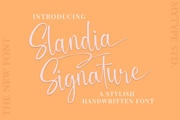 Slandia Signature: A Timeless Script Font for Web Design