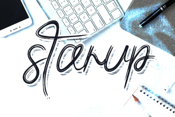 Starup: A Modern Handwritten Font for Web Design