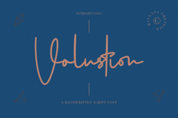 Volustion: A Delicate Script Font for Modern Campaigns
