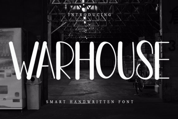 Warhouse: A Tall Handwritten Font for Crafters