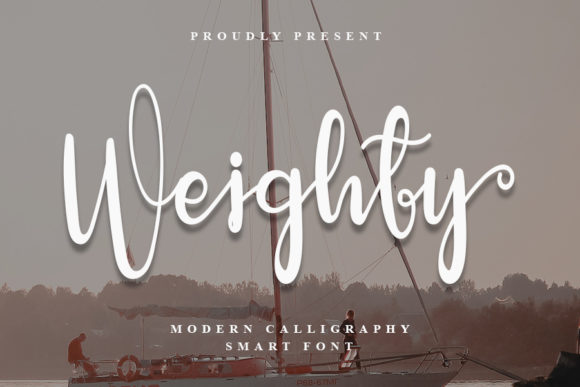Weighty: A Bold Handwritten Font for Editorial Design