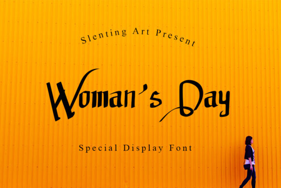 Woman s Day: A Refined Script Font for Editorial Design